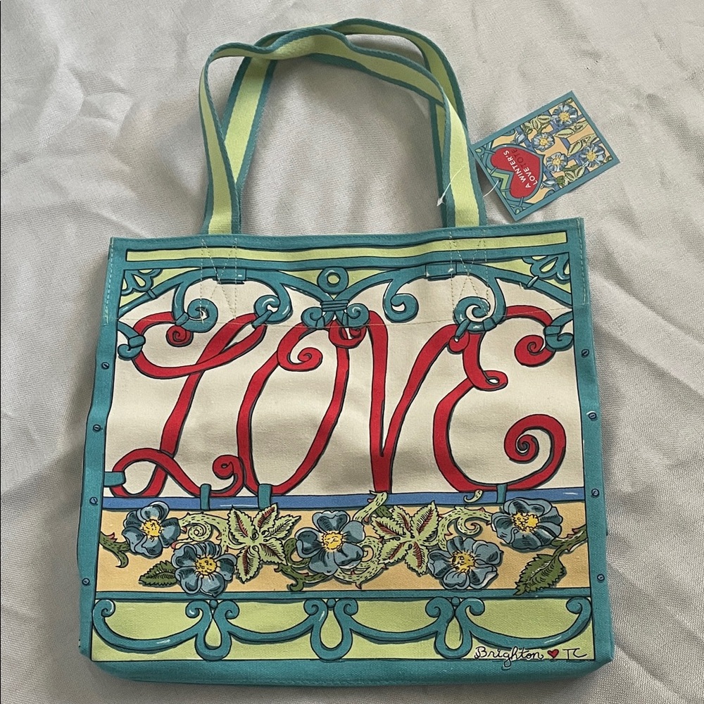 Brighton Multicolor LOVE Tote